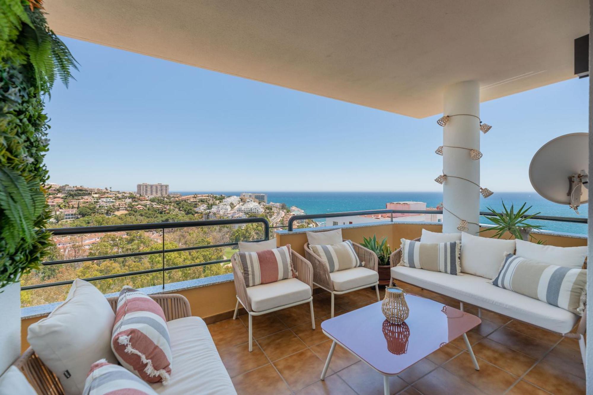 Luxury 4Bdr Penthouse With Sea Views Apartment Benalmadena Luaran gambar